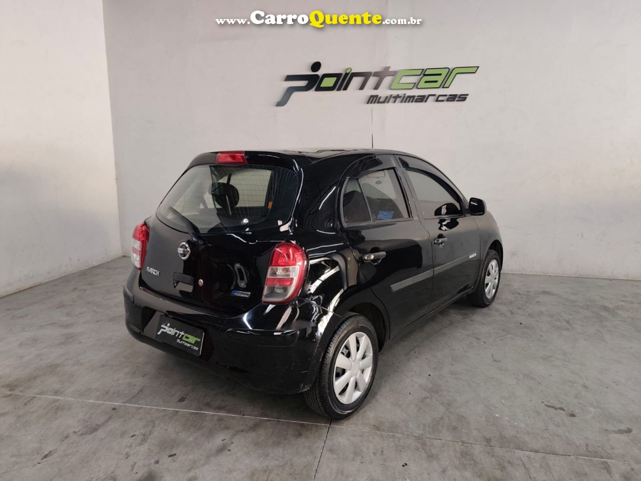NISSAN   MARCH 1.0 16V FLEX FUEL 5P   PRETO 2012 1.0 FLEX - Loja