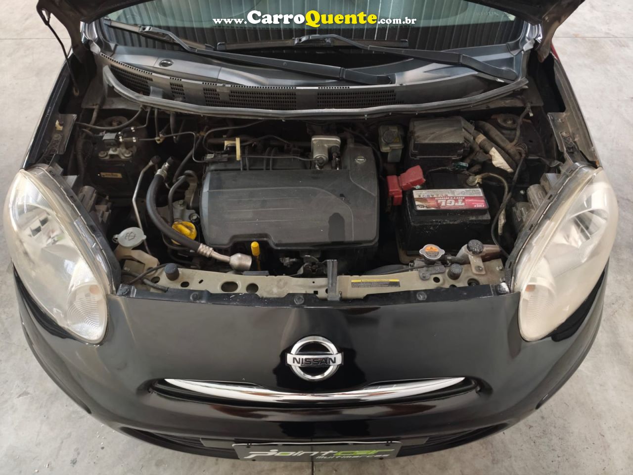 NISSAN   MARCH 1.0 16V FLEX FUEL 5P   PRETO 2012 1.0 FLEX - Loja