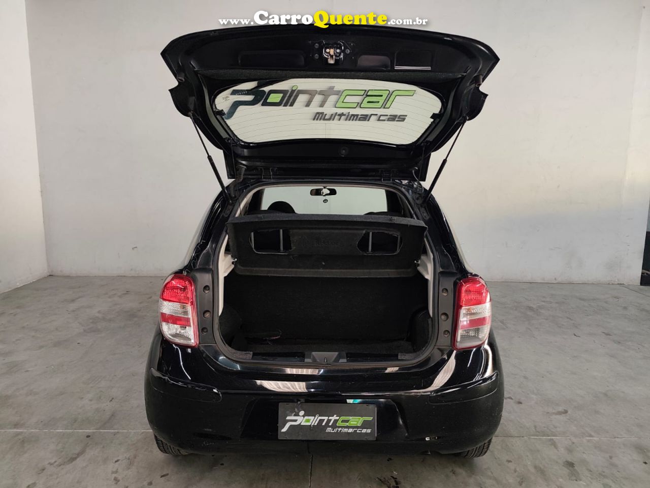 NISSAN   MARCH 1.0 16V FLEX FUEL 5P   PRETO 2012 1.0 FLEX - Loja