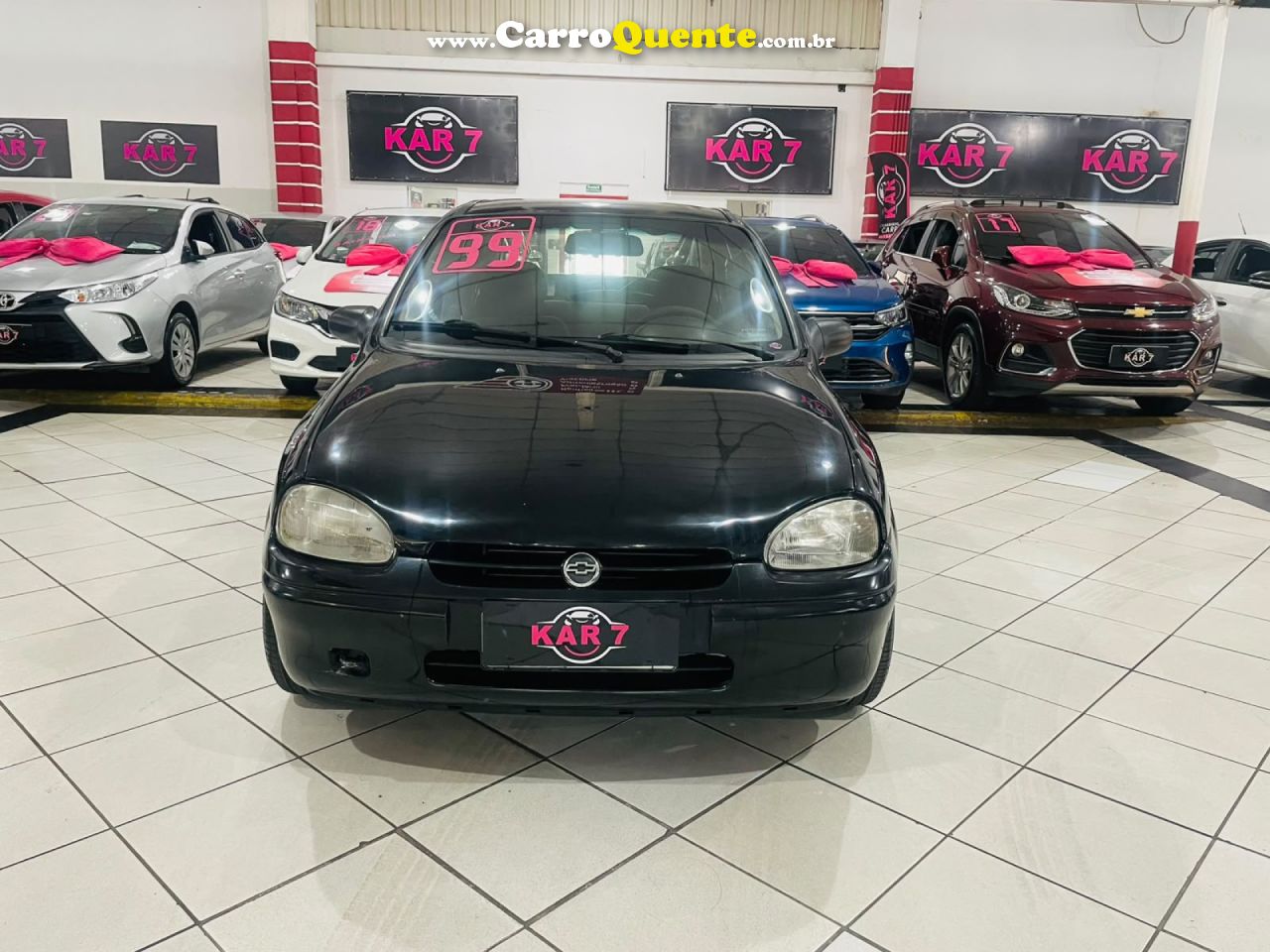 CHEVROLET   CORSA SEDAN SUPER MILENIUM 1.0 MPFI 16V   PRETO 1999 1.0 GASOLINA - Loja