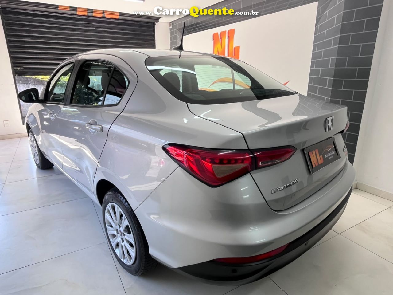 FIAT   CRONOS DRIVE 1.3 8V FLEX   PRATA 2024 1.3 FLEX - Loja