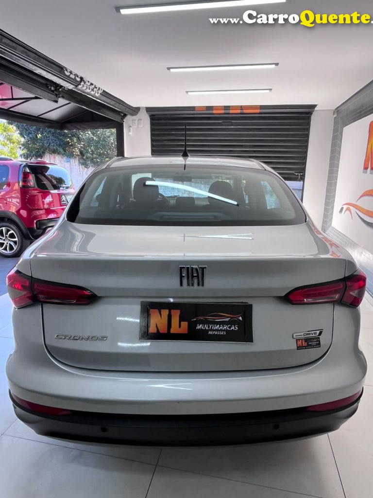 FIAT   CRONOS DRIVE 1.3 8V FLEX   PRATA 2024 1.3 FLEX - Loja