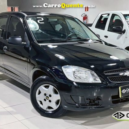 CHEVROLET   CELTA LIFE LS 1.0 MPFI 8V FLEXPOWER 5P   PRETO 2012 1.0 FLEX