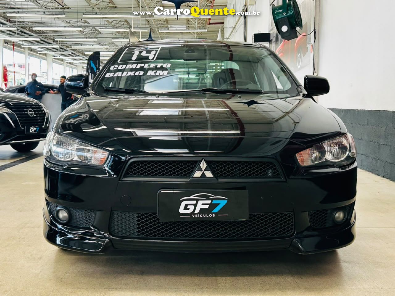 MITSUBISHI   LANCER 2.0 16V 160CV AUT.   PRETO 2014 2.0 GASOLINA - Loja