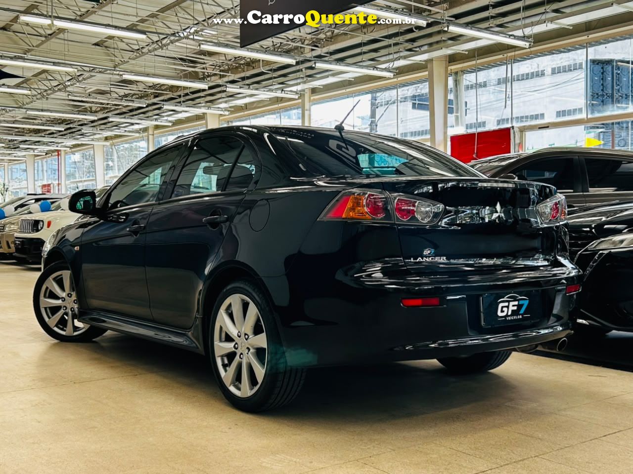 MITSUBISHI   LANCER 2.0 16V 160CV AUT.   PRETO 2014 2.0 GASOLINA - Loja