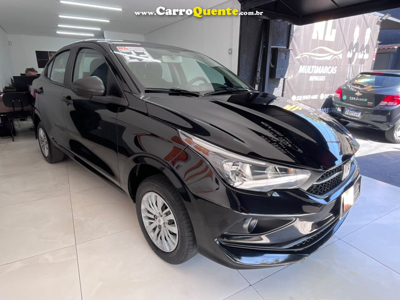 FIAT   CRONOS 1.0 6V FLEX   PRETO 2023 1.0 FLEX - Loja