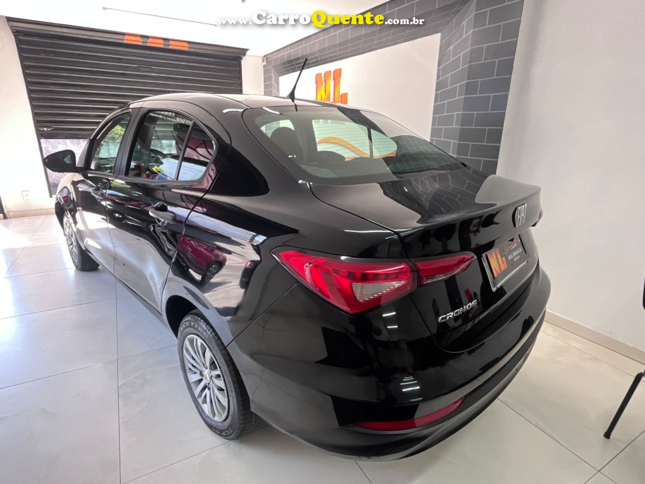 FIAT   CRONOS 1.0 6V FLEX   PRETO 2023 1.0 FLEX - Loja