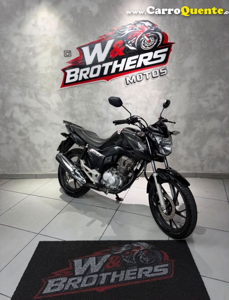 HONDA   CG 160 FAN FLEX   PRETO 2023 160 FLEX - Loja