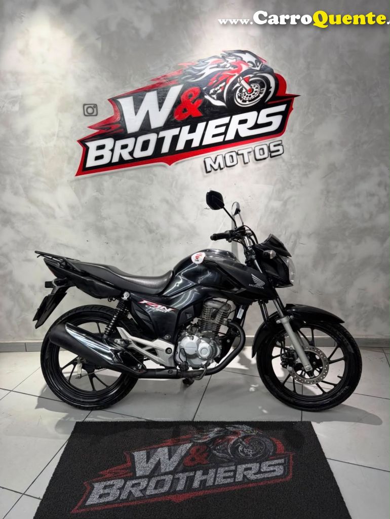 HONDA   CG 160 FAN FLEX   PRETO 2023 160 FLEX - Loja