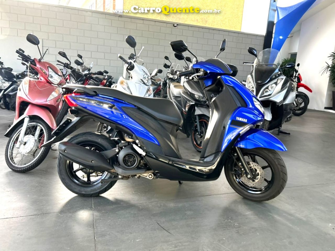 YAMAHA FLUO 125 ABS 2024   Gasolina Automático - Loja