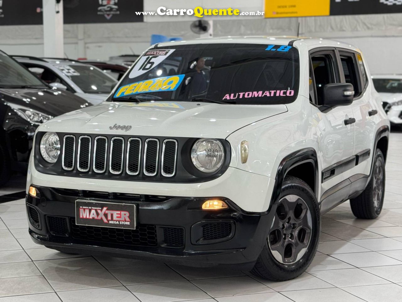 JEEP RENEGADE 1.8 16V LONGITUDE 2016 - Loja