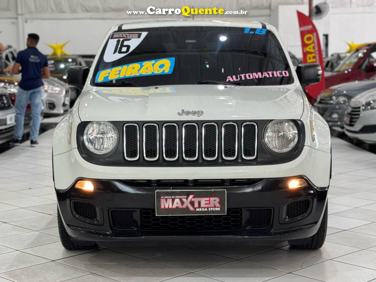 JEEP RENEGADE 1.8 16V LONGITUDE 2016 - Loja