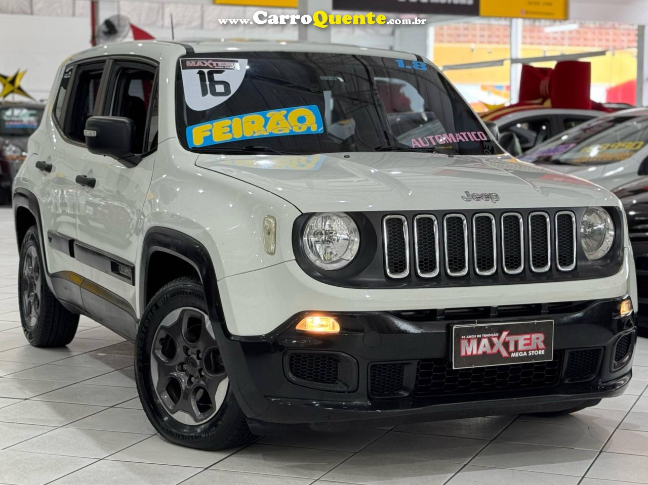 JEEP RENEGADE 1.8 16V LONGITUDE 2016 - Loja