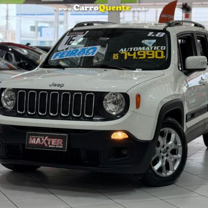 JEEP RENEGADE 1.8 16V LONGITUDE 2016