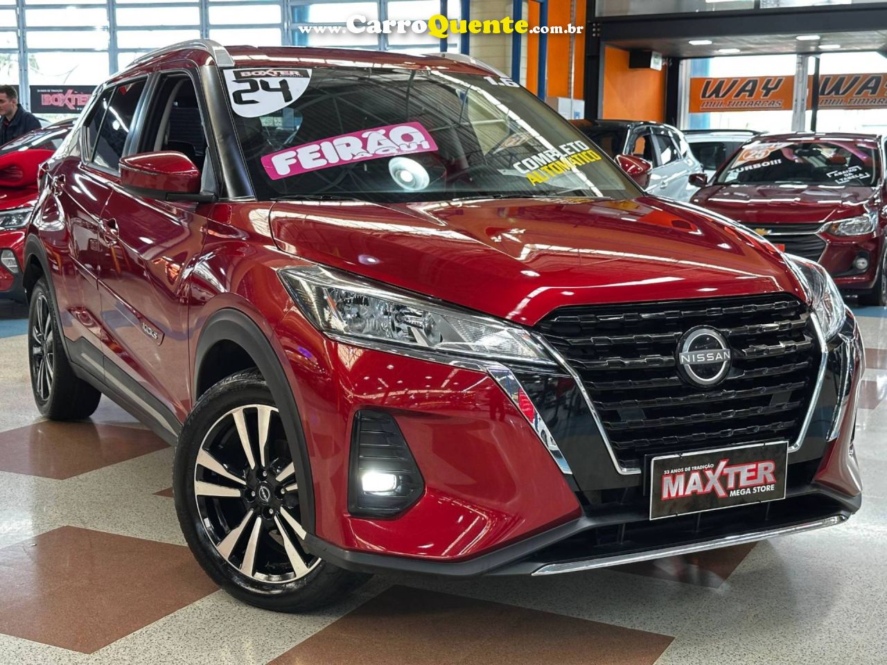 NISSAN KICKS 1.6 16V ADVANCE 2024 - Loja