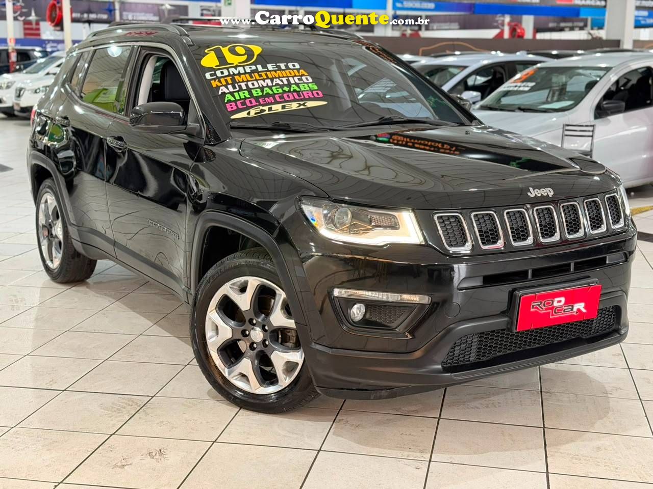 JEEP COMPASS 2.0 16V LONGITUDE 2019 - Loja