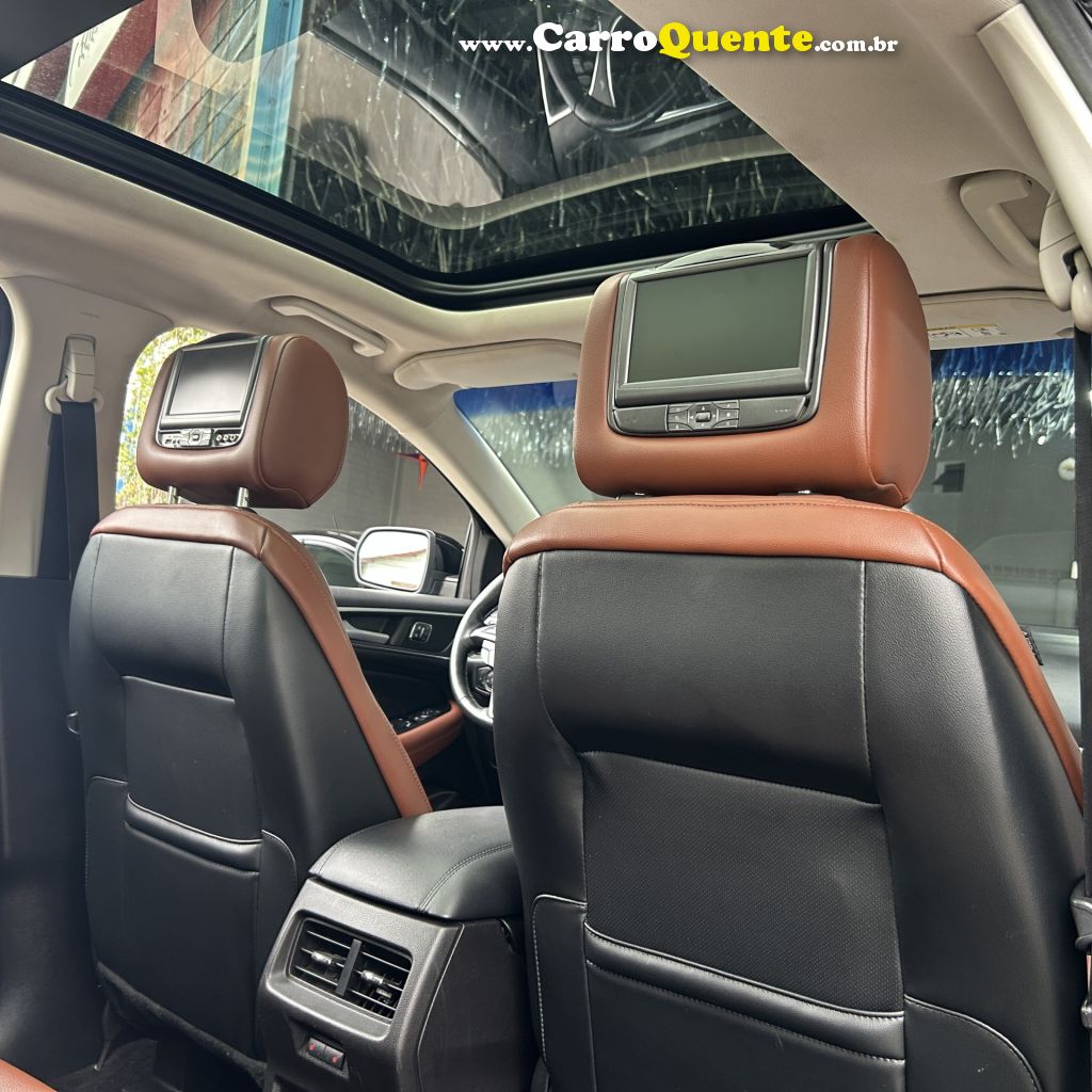 FORD   EDGE TITANIUM 3.5 V6 24V AWD AUT.   PRETO 2016 3.5 GASOLINA - Loja