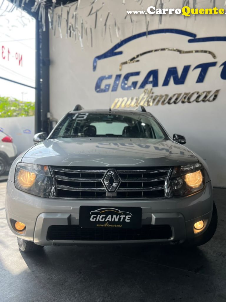 RENAULT   DUSTER DYNAMIQUE 2.0 FLEX 16V AUT.   PRATA 2014 2.0 FLEX - Loja