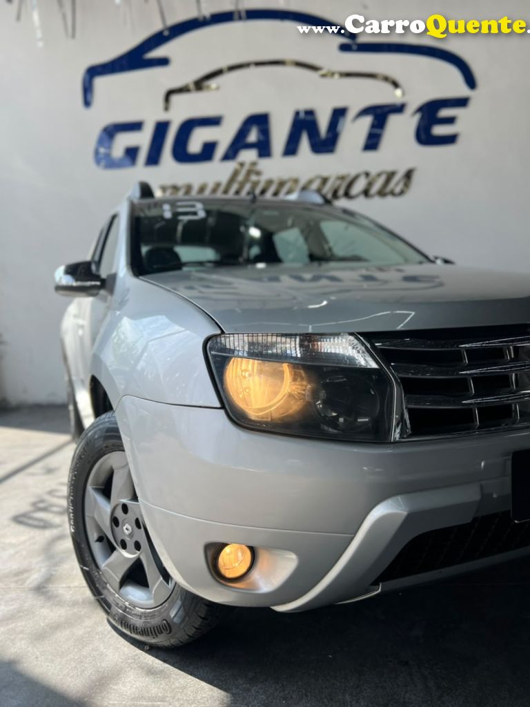 RENAULT   DUSTER DYNAMIQUE 2.0 FLEX 16V AUT.   PRATA 2014 2.0 FLEX - Loja