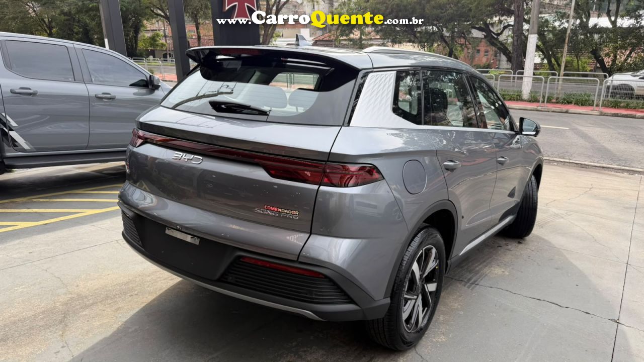 BYD   SONG PRO GL 1.5 16V AUT. (HIBRIDO)   CINZA 2027 1.5 GASOLINA E ELÉTRICO - Loja