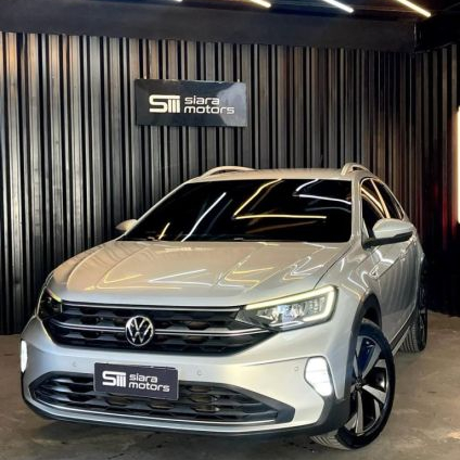 VOLKSWAGEN   NIVUS HIGHLINE 1.0 200 TSI FLEX AUT.   PRATA 2021 1.0 FLEX