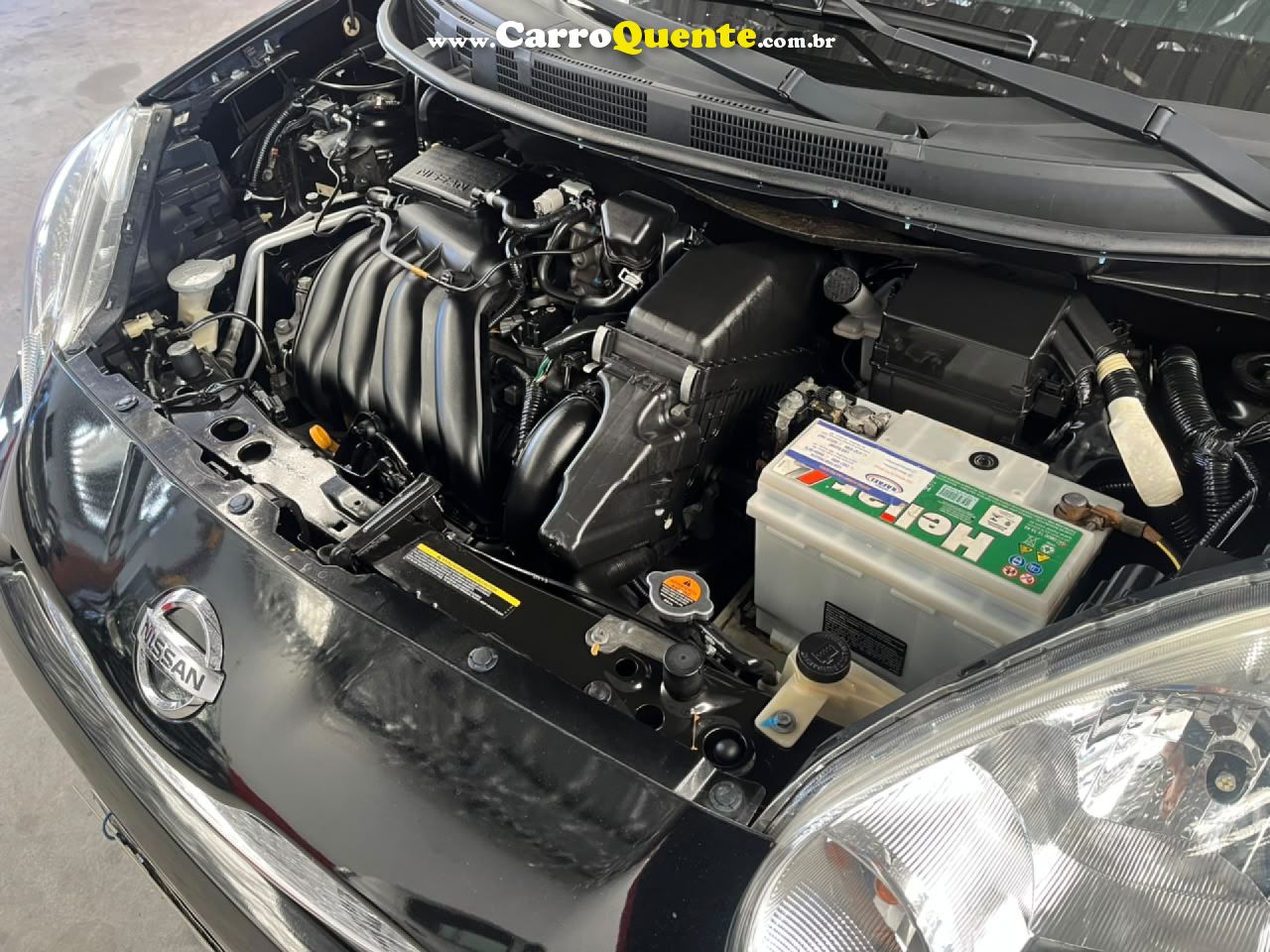 NISSAN   MARCH SV 1.6 16V FLEX FUEL   PRETO 2014 1.6 FLEX - Loja