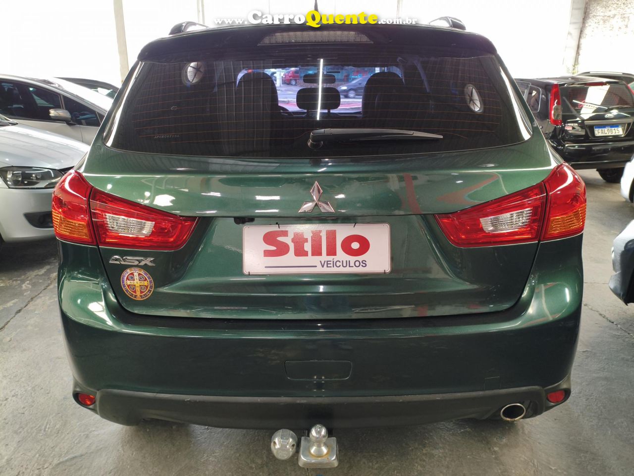 MITSUBISHI   ASX 2.0 16V 160CV AUT.   VERDE 2015 2.0 GASOLINA - Loja