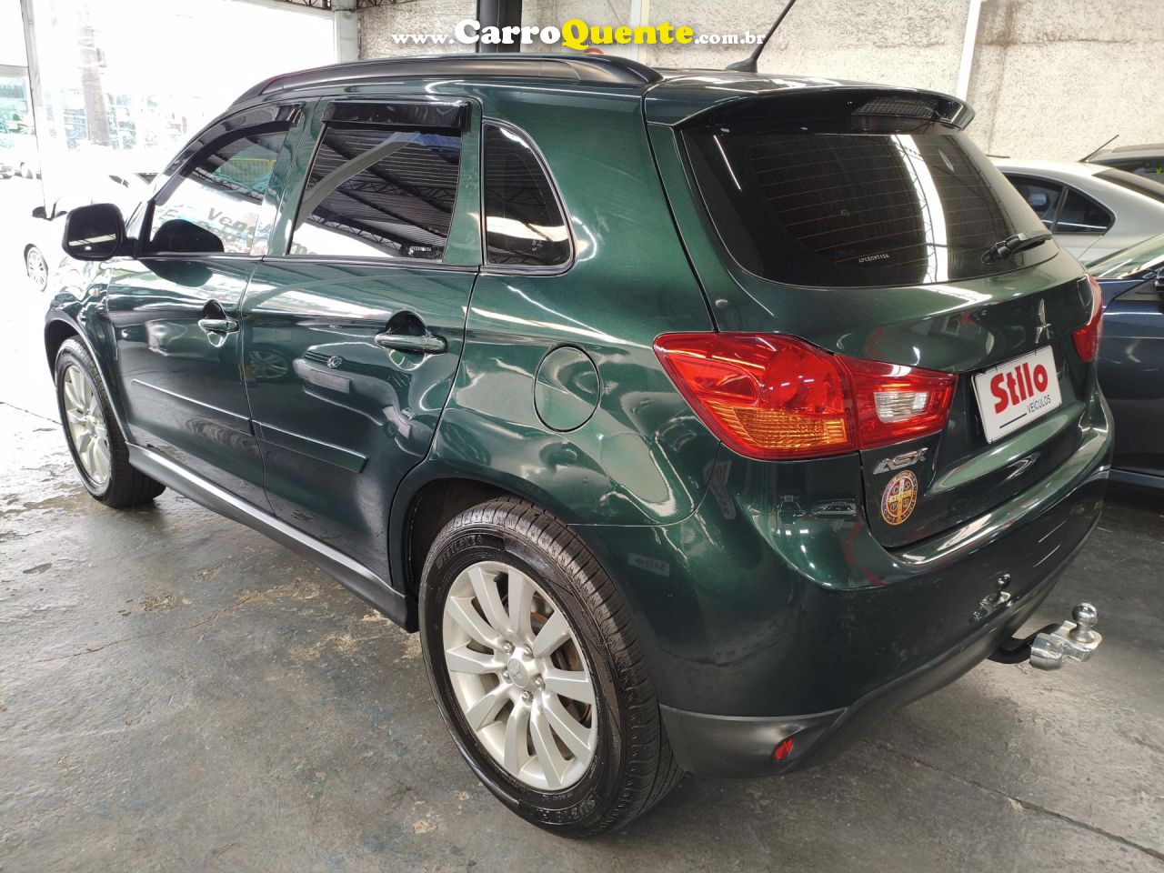 MITSUBISHI   ASX 2.0 16V 160CV AUT.   VERDE 2015 2.0 GASOLINA - Loja