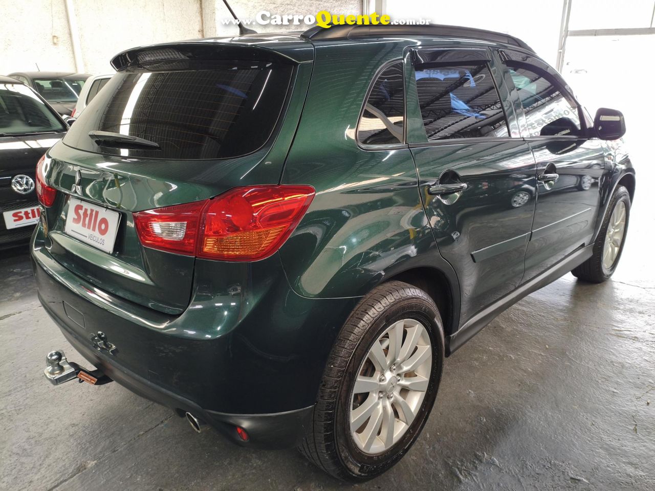 MITSUBISHI   ASX 2.0 16V 160CV AUT.   VERDE 2015 2.0 GASOLINA - Loja