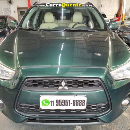 MITSUBISHI   ASX 2.0 16V 160CV AUT.   VERDE 2015 2.0 GASOLINA