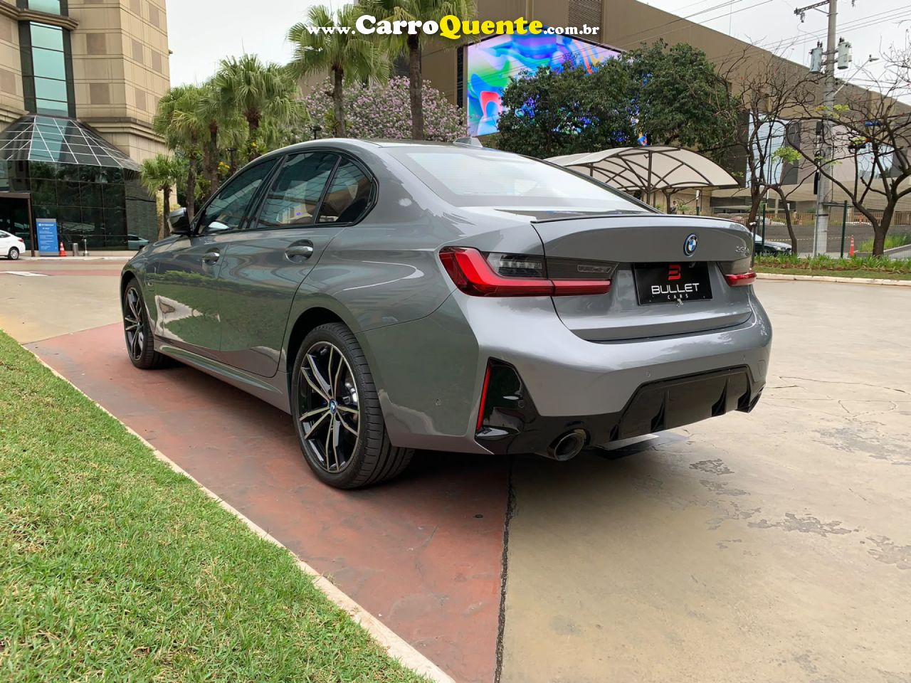 BMW   2.0 16V TURBO HÍBRIDO M SPORT AUTOMÁTICO   CINZA 2023 2.0 GASOLINA E ELÉTRICO - Loja