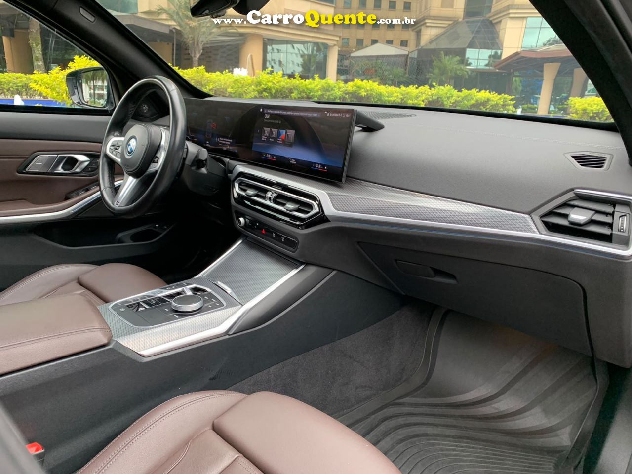 BMW   2.0 16V TURBO HÍBRIDO M SPORT AUTOMÁTICO   CINZA 2023 2.0 GASOLINA E ELÉTRICO - Loja