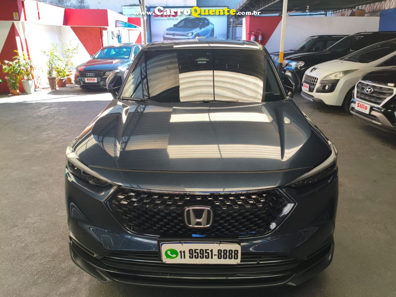 HONDA   HR-V ADVANCE 1.5  FLEX TB 16V 5P AUT.   AZUL 2023 1.5 FLEX - Loja