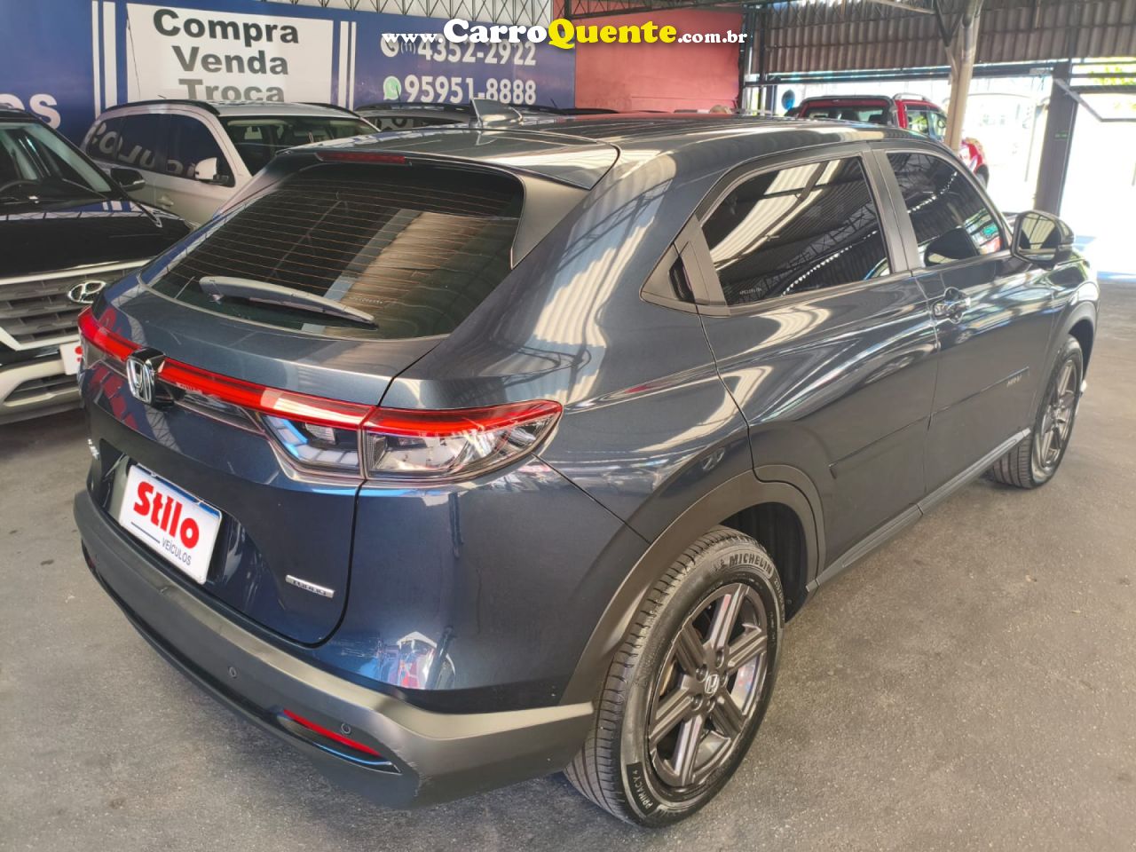 HONDA   HR-V ADVANCE 1.5  FLEX TB 16V 5P AUT.   AZUL 2023 1.5 FLEX - Loja