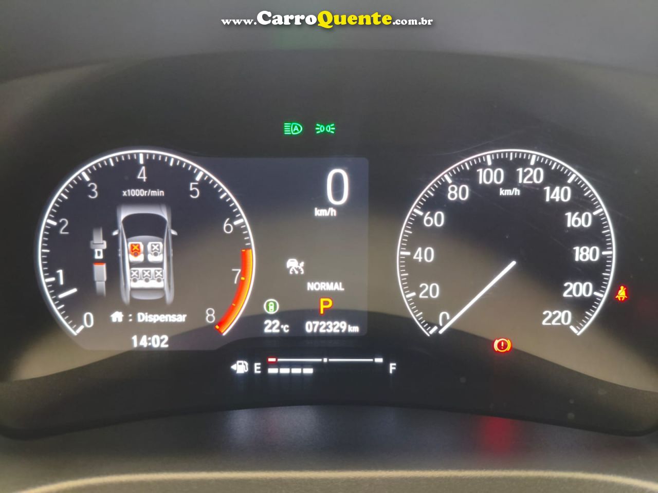 HONDA   HR-V ADVANCE 1.5  FLEX TB 16V 5P AUT.   AZUL 2023 1.5 FLEX - Loja