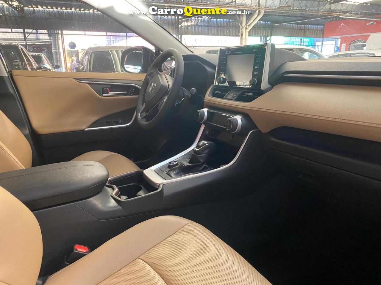 TOYOTA   RAV4 2.5 SX CONNECT 4X4  AUT. (HÍBRIDO)   AZUL 2020 2.5 GASOLINA E ELÉTRICO - Loja