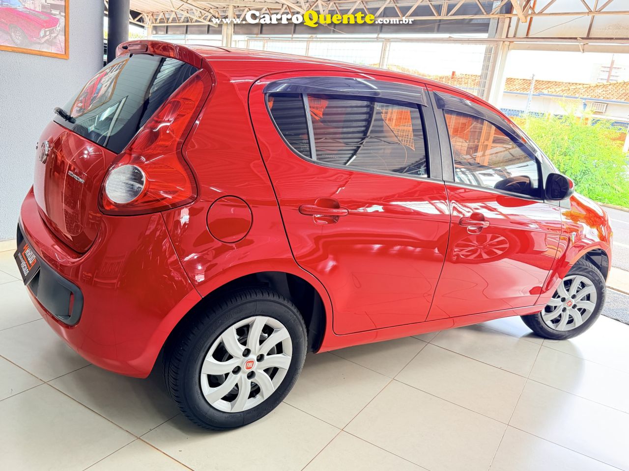 FIAT   PALIO ATTRACTIVE 1.0 EVO FIRE FLEX 8V 5P   VERMELHO 2015 1.0 FLEX - Loja