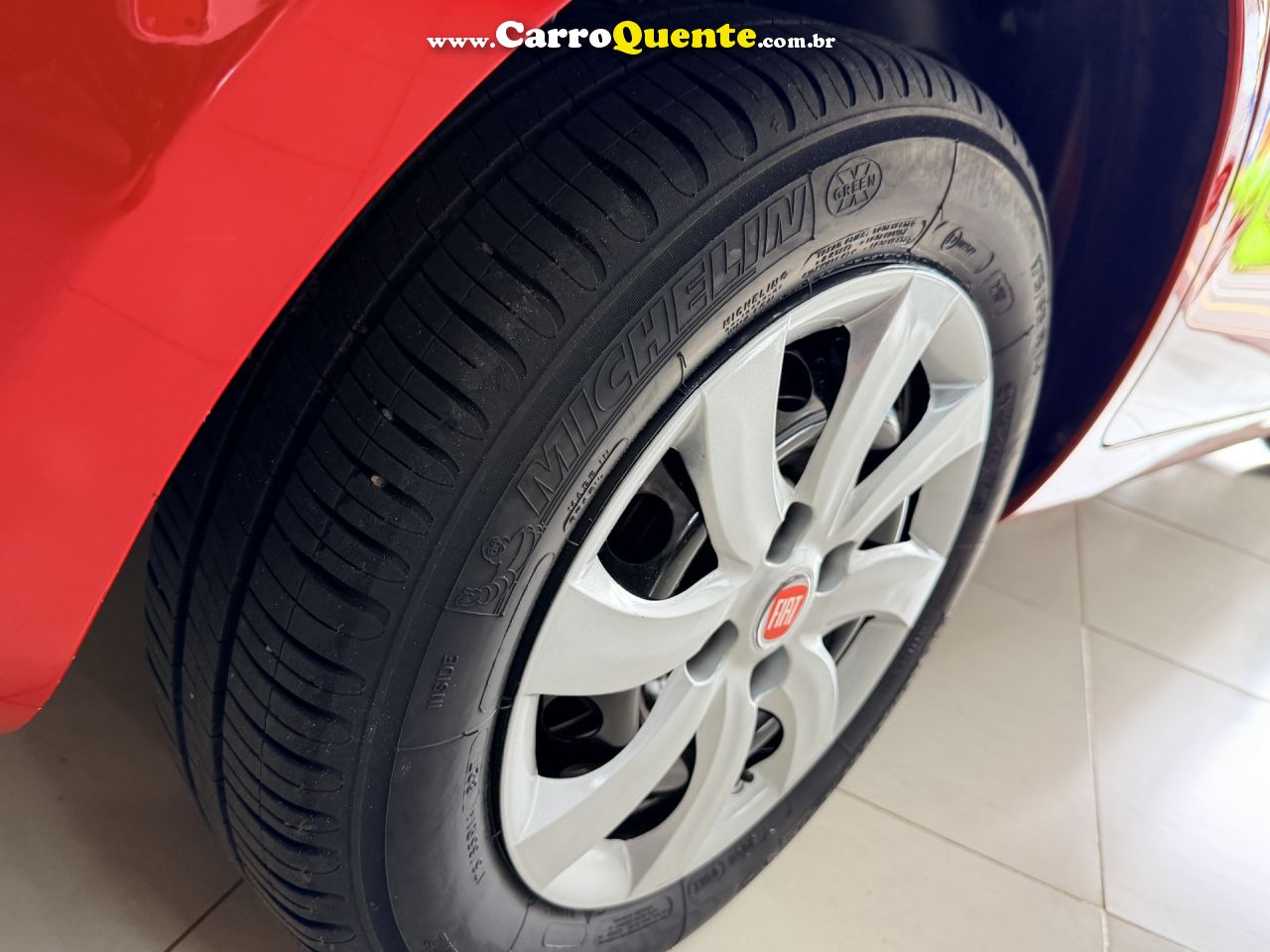 FIAT   PALIO ATTRACTIVE 1.0 EVO FIRE FLEX 8V 5P   VERMELHO 2015 1.0 FLEX - Loja