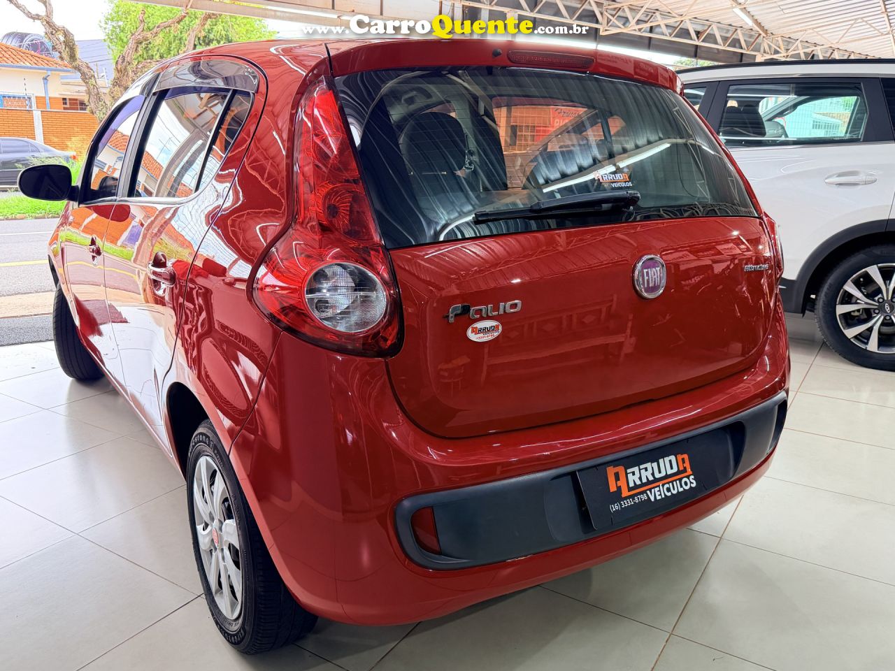 FIAT   PALIO ATTRACTIVE 1.0 EVO FIRE FLEX 8V 5P   VERMELHO 2015 1.0 FLEX - Loja