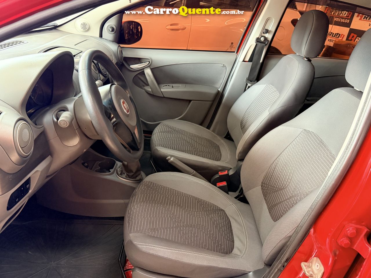 FIAT   PALIO ATTRACTIVE 1.0 EVO FIRE FLEX 8V 5P   VERMELHO 2015 1.0 FLEX - Loja
