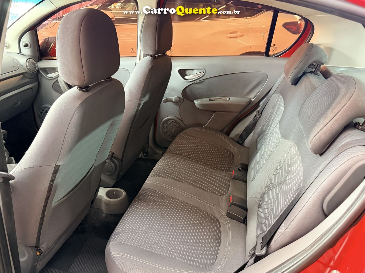 FIAT   PALIO ATTRACTIVE 1.0 EVO FIRE FLEX 8V 5P   VERMELHO 2015 1.0 FLEX - Loja