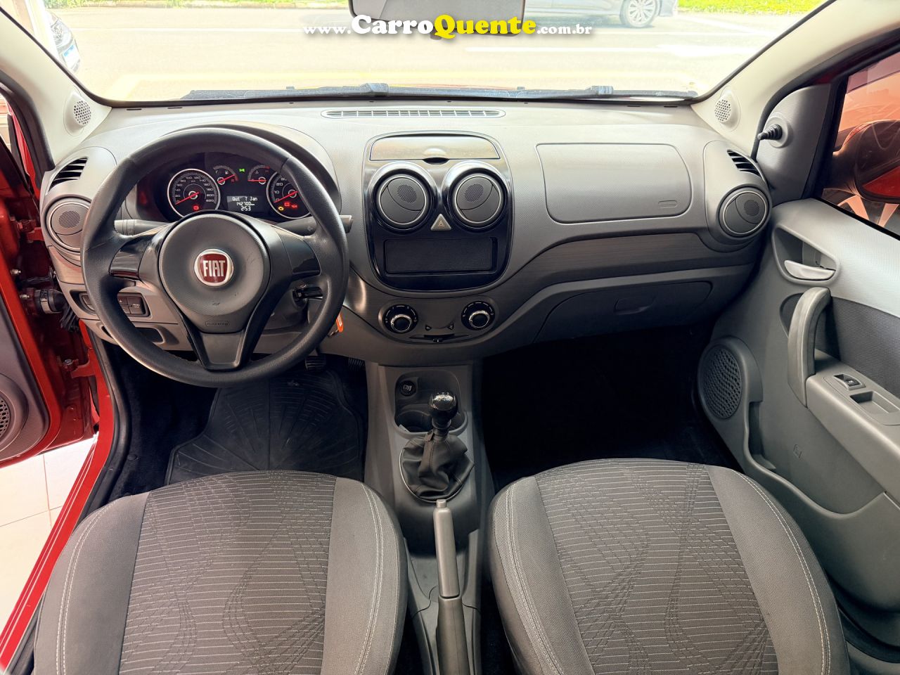 FIAT   PALIO ATTRACTIVE 1.0 EVO FIRE FLEX 8V 5P   VERMELHO 2015 1.0 FLEX - Loja