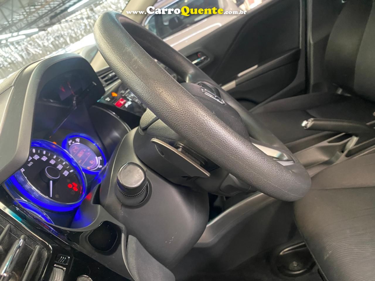HONDA   CITY SEDAN EX 1.5 FLEX 16V 4P AUT.   CINZA 2015 1.5 FLEX - Loja