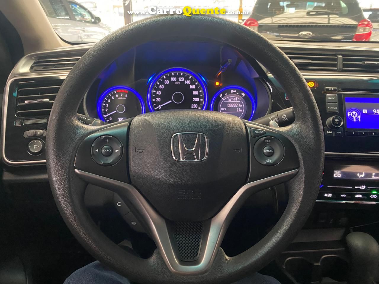 HONDA   CITY SEDAN EX 1.5 FLEX 16V 4P AUT.   CINZA 2015 1.5 FLEX - Loja