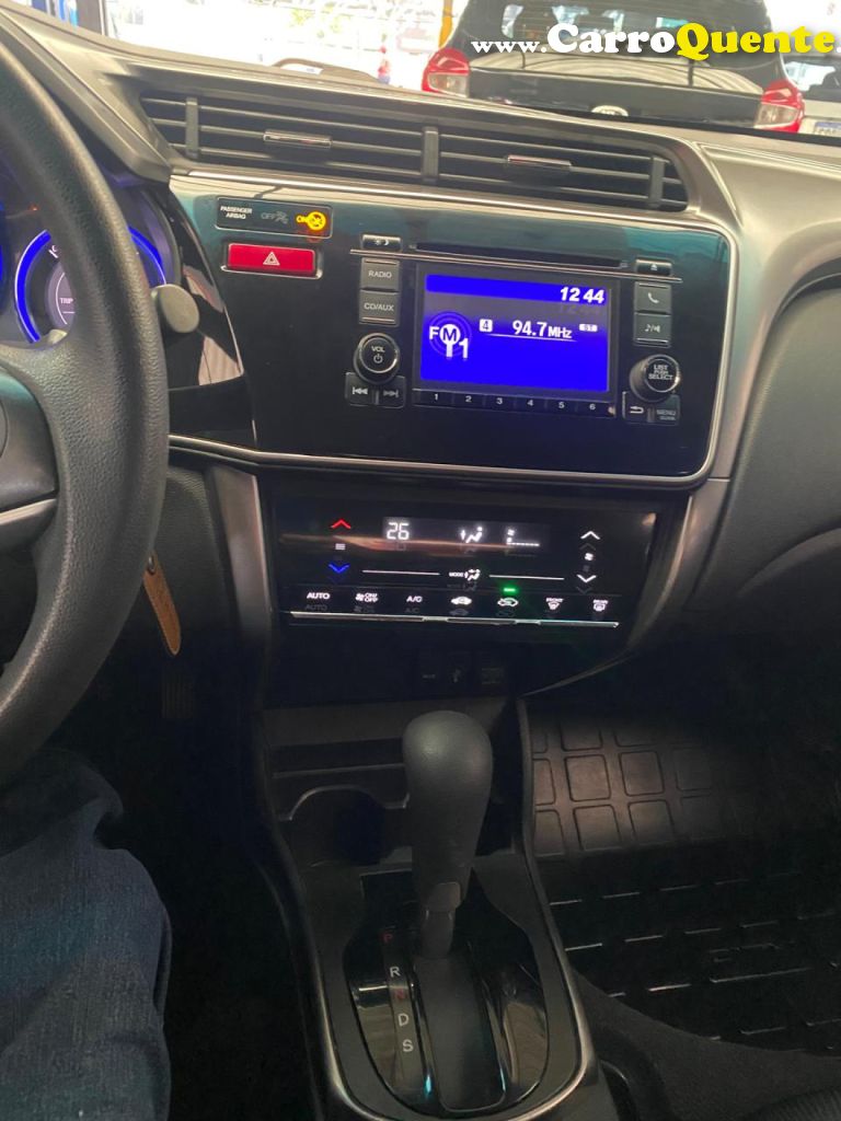 HONDA   CITY SEDAN EX 1.5 FLEX 16V 4P AUT.   CINZA 2015 1.5 FLEX - Loja