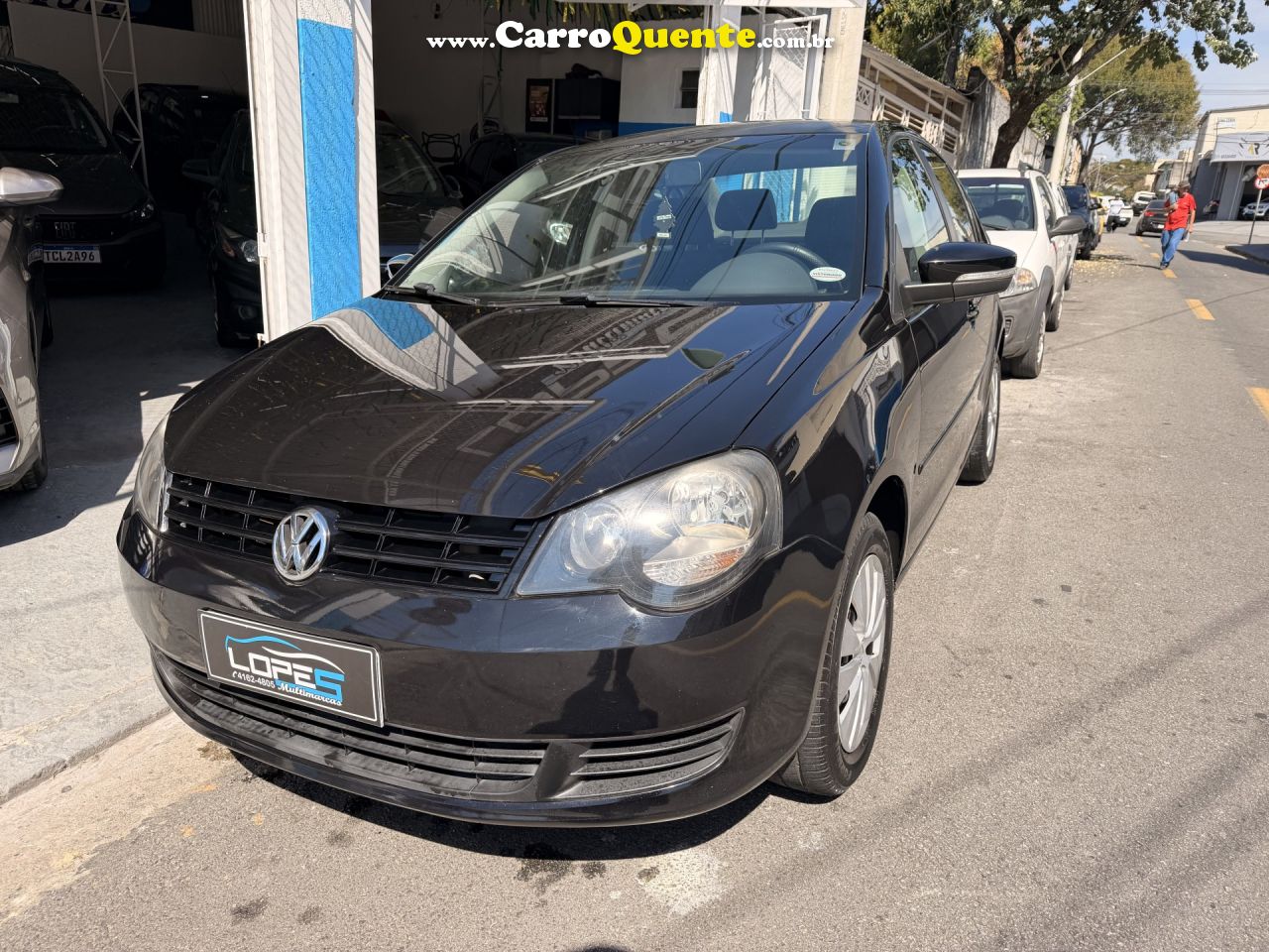 VOLKSWAGEN   POLO SEDAN 1.6 MI TOTAL FLEX 8V 4P   PRETO 2014 1.6 FLEX - Loja