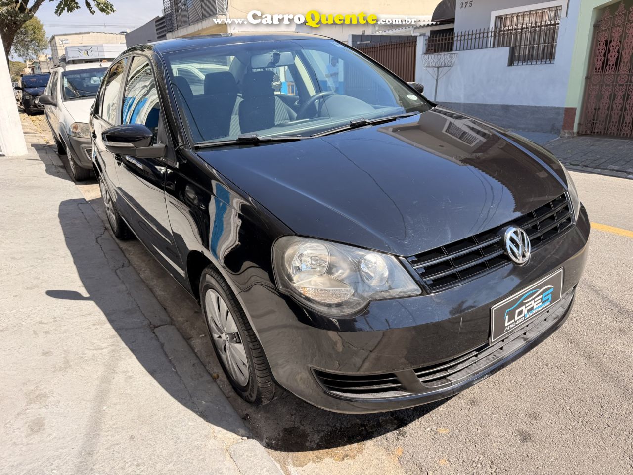 VOLKSWAGEN   POLO SEDAN 1.6 MI TOTAL FLEX 8V 4P   PRETO 2014 1.6 FLEX - Loja