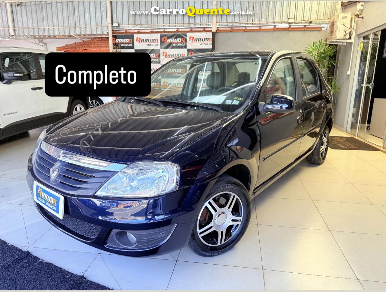 RENAULT   LOGAN EXPRES.EXP. UP HI-FLEX 1.0 16V 4P   AZUL 2013 1.0 FLEX - Loja