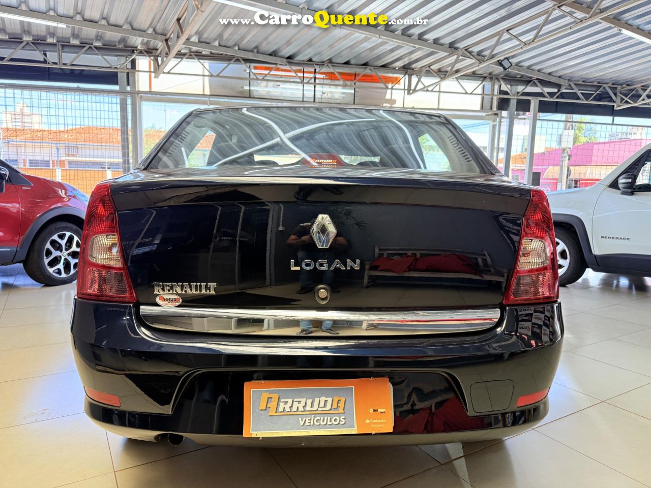 RENAULT   LOGAN EXPRES.EXP. UP HI-FLEX 1.0 16V 4P   AZUL 2013 1.0 FLEX - Loja