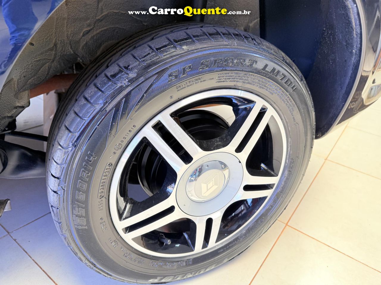 RENAULT   LOGAN EXPRES.EXP. UP HI-FLEX 1.0 16V 4P   AZUL 2013 1.0 FLEX - Loja